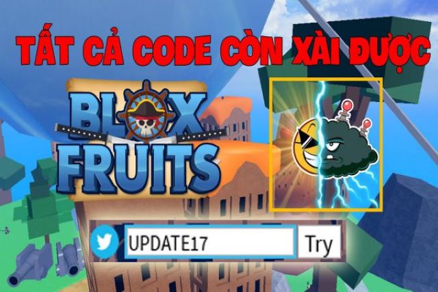 Thống kê nguồn dữ liệu Code Blox Fruit update 17 mới nhất