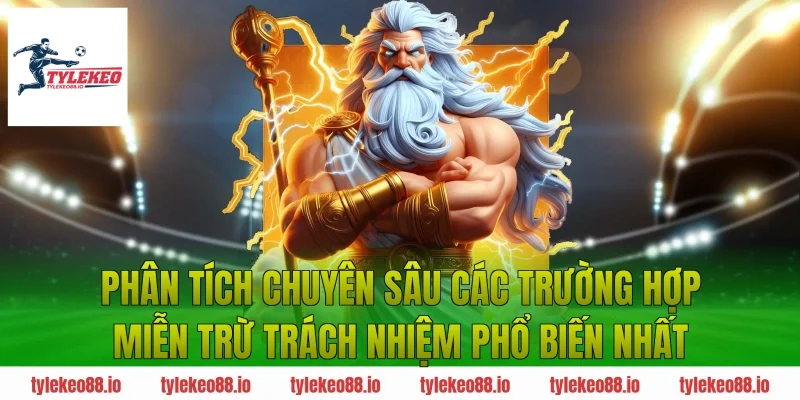 Phân Tích Chuyên Sâu Các Trường Hợp Miễn Trừ Trách Nhiệm Phổ Biến Nhất